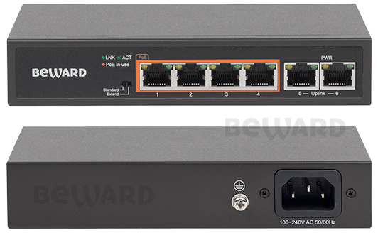 ST-6HP4 коммутатор Beward