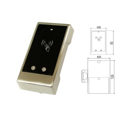 Z-695 (серебро) электронный замок для мебели IronLogic