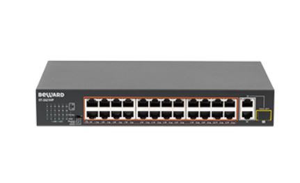 ST-2421HP коммутатор POE неуправляемый, 24 порта 10/100 Мбит/с Beward