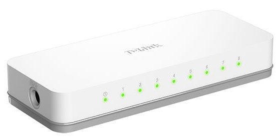 DES-1008С коммутатор D-LINK 8port 10/100 