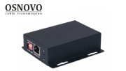 E-POE/1A - Бюджетный удлинитель Fast Ethernet + PoE до 400м