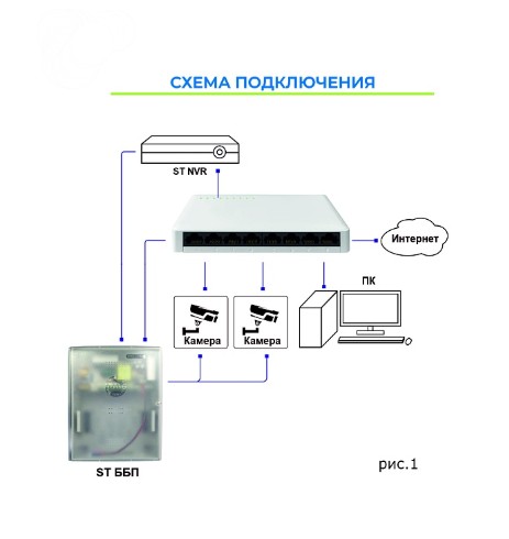ST-ES81 сетевой 8-ми портовый коммутатор Space Technology