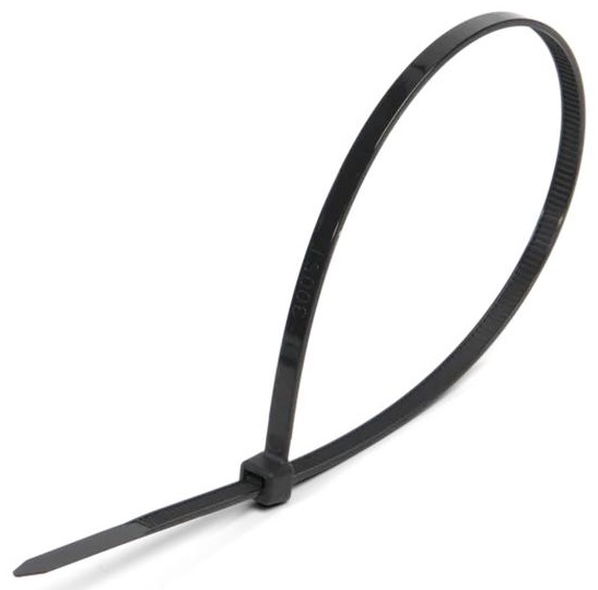 Стяжки кабельные КСС "NORD" 3х100 (ч) (100 шт/уп) КВТ