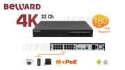 Новинка! IP видеорегистратор BK1232H2-P16