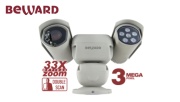 3 Мп всепогодная PTZ IP-камера B89R-3595Z33 с варифокальной подсветкой до 140м