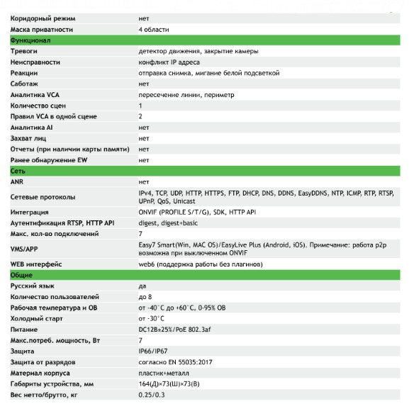 TC-C34QN Spec:I5W/E/Y/2.8mm/V4.2 уличная IP-камера видеонаблюдения с встроенным микрофоном Tiandy