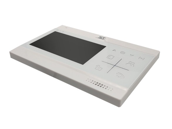 ST-M102/4 (S) БЕЛЫЙ (версия 2) монитор домофона Space Technology