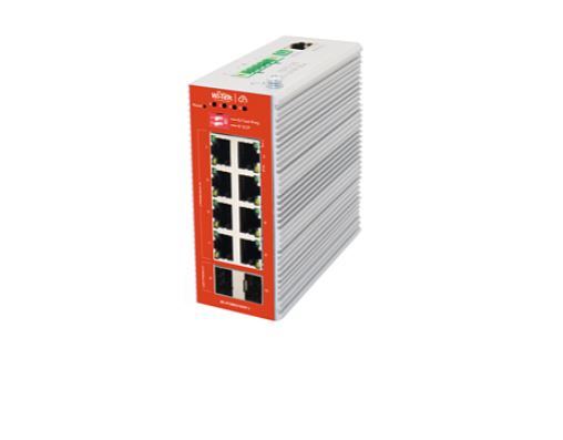 WI-PCMS310GF-I v2 коммутатор промышленный управлямый L2+, PoE 120 Вт, 8GE+2SFP, Wi-Tek