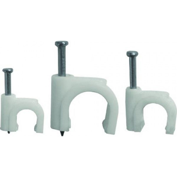 Крепеж кабеля круглый 5мм 07-4005 (50 шт/уп) REXANT