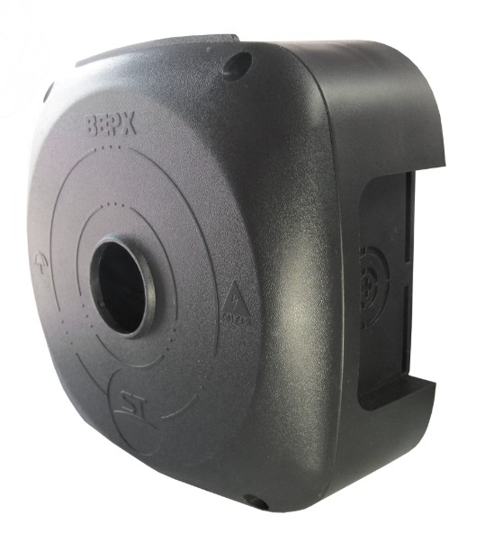 ST-K07 PRO (ЧЕРНАЯ) универсальная монтажная коробка для видеокамер охранного наблюдения Space Technology
