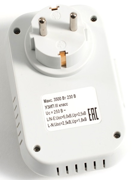 Альбатрос-220/3500 АС 220В 16А устройство защиты от импульсных перенапряжений