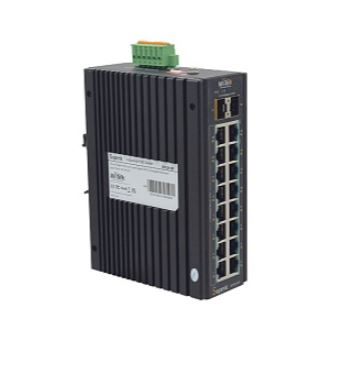 SP3018F коммутатор промышленный неуправляемый, PoE, 16GE+2SFP, Wi-Tek