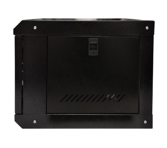 ST-NC6U01 (ЧЕРНЫЙ) С ПОЛКОЙ (версия 2) шкаф телекоммуникационный 19" настенный/напольный 6U Space Technology