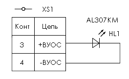 УШК-01 (ВУОС) выносное устройство оптической сигнализации 