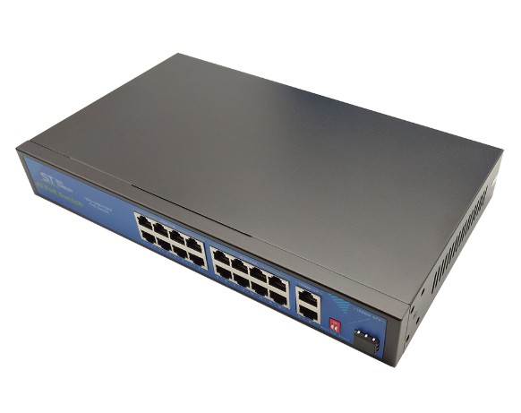 ST-S165POE (2G/1S/250W/A)PRO (версия 2) сетевой PoE коммутатор Space Technology