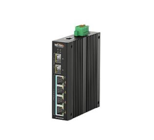 SP3006FM коммутатор промышленный настраиваемый PoE, 4GE+2SFP, Wi-Tek