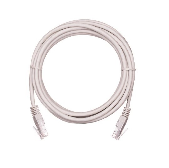 EC-PC4UD55B-BC-PVC-030-GY-10 шнур U/UTP 4 пары NETLAN