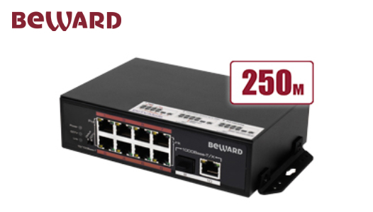 Новинка! Промышленный HIGH POE коммутатор STP-811HPS Новинка! Промышленный HIGH POE коммутатор STP-811HPS