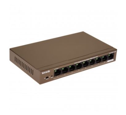 TEG1109P-8-102W гигабитный неуправляемый POE коммутатор с молниезащитой Tenda