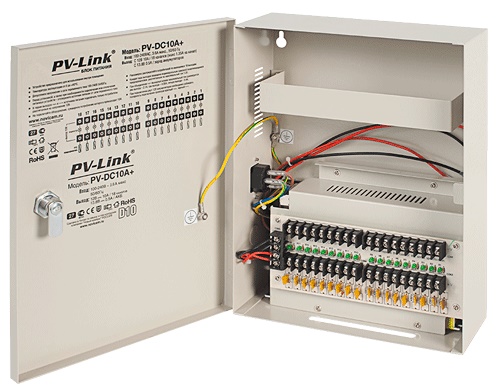 PV-DC10A+ (ver.2035) PV-Link  блок бесперебойного питания 12В 10А
