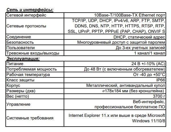 B56-20R уличная поворотная всепогодная IP-камера видеонаблюдения Beward