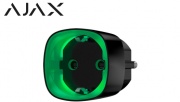 Ajax Socket black-радиоуправляемая умная розетка со счетчиком энергопотребления