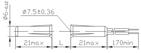 ИО 102-15/1 (СМК-3) РЗМКП извещатель магнитоконтактный врезной