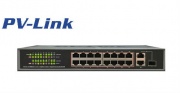 19 канальный POE коммутатор от PV-Link
