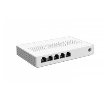 SM105 компактный гигабитный коммутатор, совместимый со всеми современными сетевыми стандартами Tenda