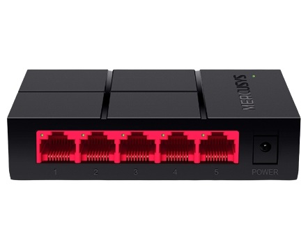 MS105G 5G коммутатор неуправляемый 5x1000Mb Mercusys 