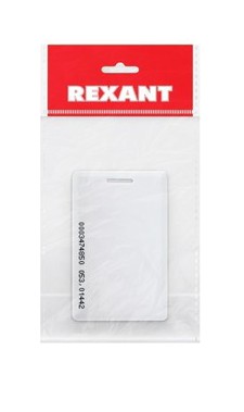 Электронный ключ (карта с прорезью) 125KHz формат EM Marin (46-0227)