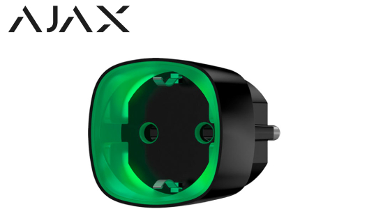 Ajax Socket black-радиоуправляемая умная розетка со счетчиком энергопотребления Ajax Socket black-радиоуправляемая умная розетка со счетчиком энергопотребления
