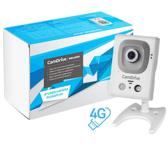 CD310-4G внутренняя IP-камера видеонаблюдения с встроенным микрофоном Beward