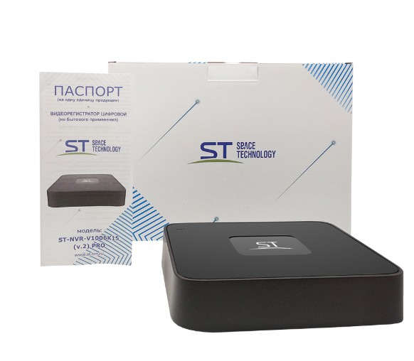 ST-NVR-V1006K15 PRO (версия 2) 10-канальный TOWN IP-видеорегистратор (Space Technology)