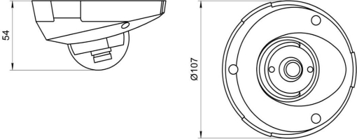 CD400 уличная купольная IP-камера видеонаблюдения Beward