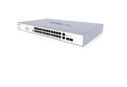 WI-PCES226GF коммутатор настраиваемый PoE 280Вт, 24FE PoE + 2Combo GE/SFP, Easy Smart, Wi-Tek