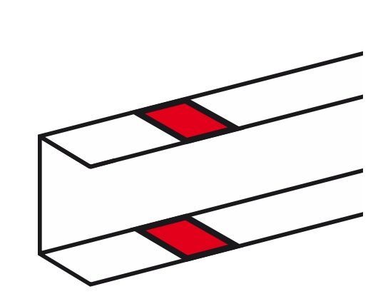 010691 накладка на стык короба 150х65