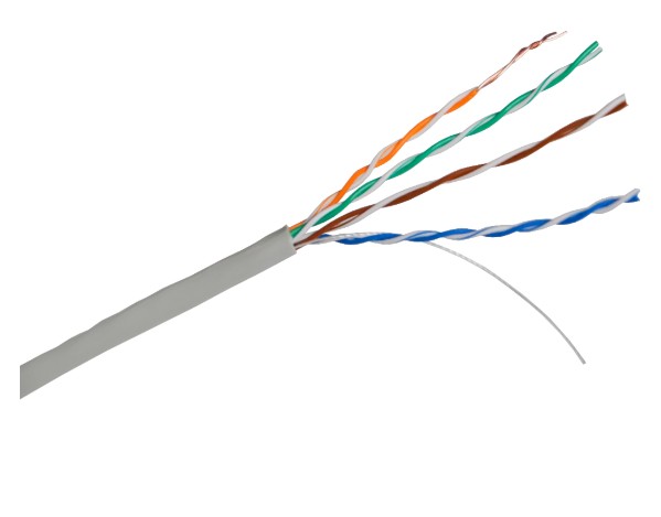 UTP CAT 5E 4x2x0,50 CU PVC кабель внутренний (МЕДНЫЙ) витая пара Space Technology