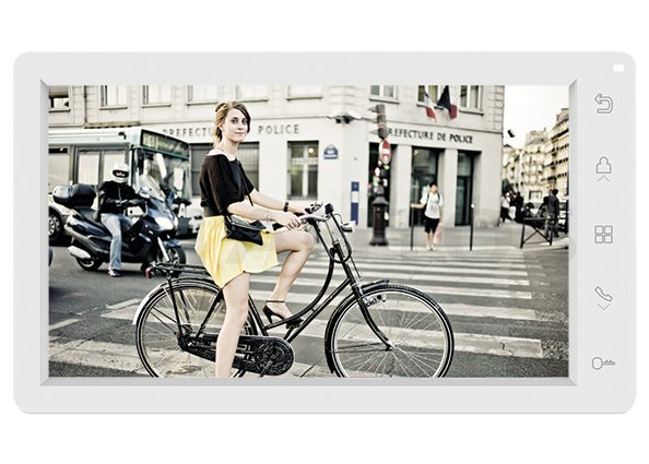 Amelie HD SE (White) монитор цветного видеодомофона Tantos