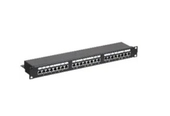 201-001 Патч-панель 19" (1U) 24 порта RJ-45 кат.5е (PP-1U-24P-5e) Пожтехкабель