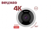 12 Мп (4К) антивандальная fisheye IP-камера SV6020FLM