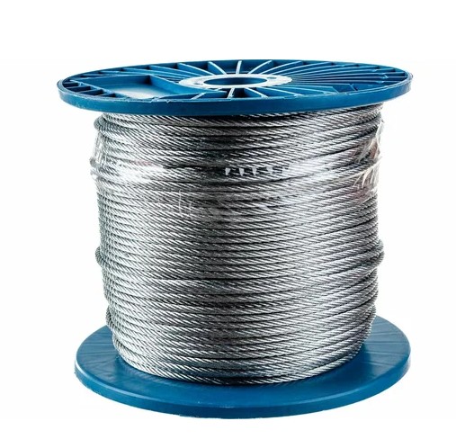 4690441031273 трос стальной 4 мм DIN 3055, 200 м Метизный двор 