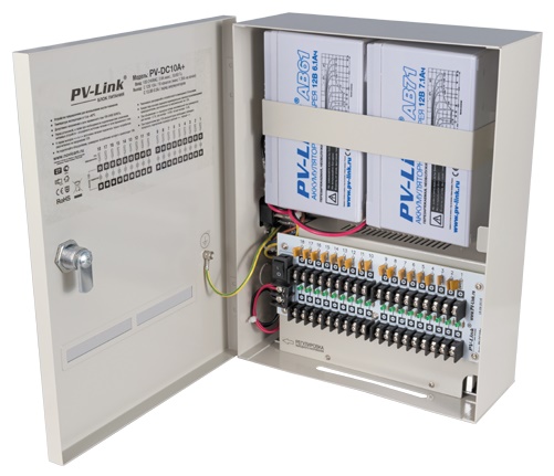 PV-DC10A+ (ver.2035) PV-Link  блок бесперебойного питания 12В 10А