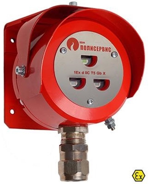 ТЮЛЬПАН 2-14 Ex извещатель пожарный пламени взрывозащищенный Полисервис