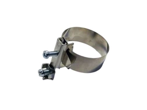 812-721 хомут заземления для металлорукава d 5-25мм нерж. Сталь (10 шт/уп) ПожТехКабель