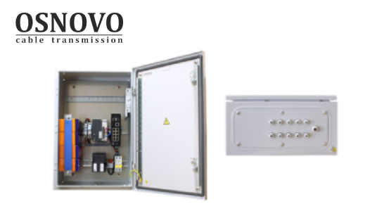Уличный коммутатор OSP-46TB1(SW-60812/I) с PoE до 60 Вт на порт, антизависанием и режимом CCTV Уличный коммутатор OSP-46TB1(SW-60812/I) с PoE до 60 Вт на порт, антизависанием и режимом CCTV