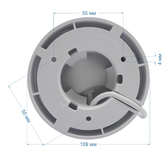 ST-SX4532 POE Wi-Fi LIGHT 4Мп (2,8мм) купольная внутренняя IP-камера видеонаблюдения с встроенным микрофоном Space Technology