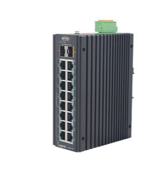 SP3018F коммутатор промышленный неуправляемый, PoE, 16GE+2SFP, Wi-Tek