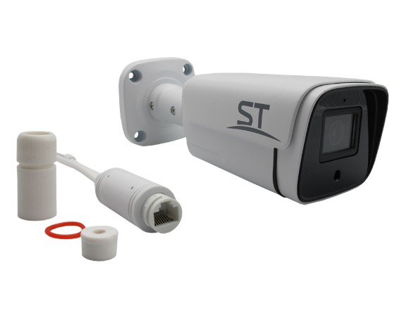 ST-SX8531 POE LIGHT 8Мп (2,8mm) (версия 2) уличная всепогодная IP-камера видеонаблюдения с встроенным микрофоном Space Technology