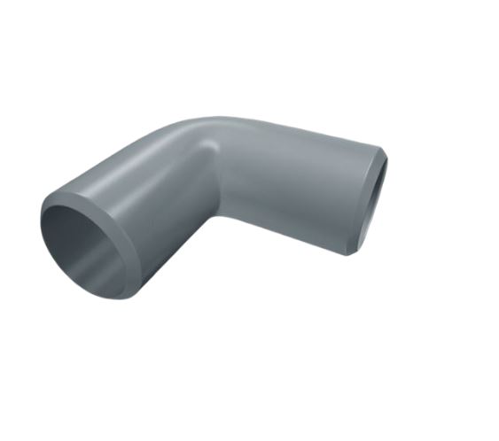 703-004 угол 90° соединительный для труб 32мм (10 шт/уп) ПожТехКабель